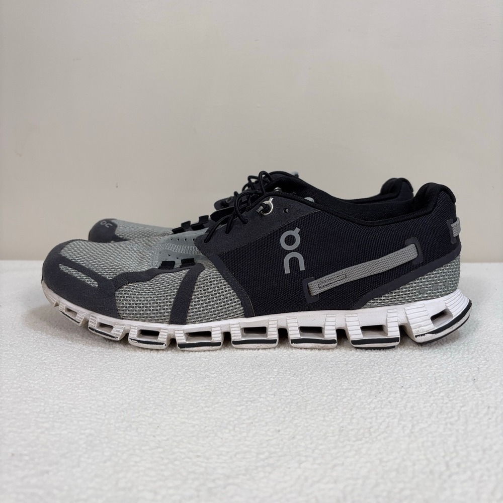 On Cloud 5 Combo Shoes Men's 9.5 Black Gray CloudTec Cushion Mesh Comfort